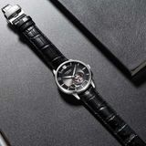 ĐỒNG HỒ TOPHILL TW081G.PB5158 Nam Máy automatic Dây da Kính sapphire 5ATM