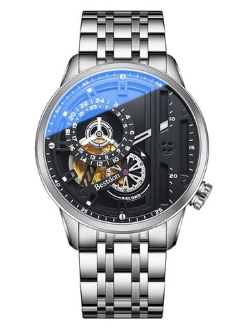 ĐỒNG HỒ BESTDON BD77132G-B01 Nam máy automatic kính sapphire 5ATM
