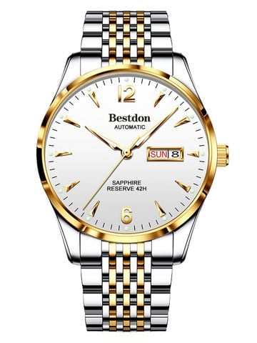 ĐỒNG HỒ BESTDON BD77138G-B02 Nam máy automatic kính sapphire 5ATM