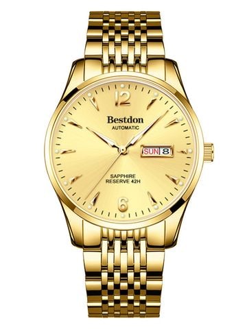 ĐỒNG HỒ BESTDON BD77138G-B04 Nam máy automatic kính sapphire 5ATM