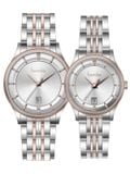 ĐỒNG HỒ BESTDON BD99270GL-B07 Cặp Máy quartz(pin) Kính sapphire 3ATM