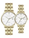 ĐỒNG HỒ BESTDON BD99272GL-B05 Cặp Máy quartz(pin) Kính sapphire 3ATM