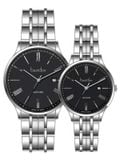 ĐỒNG HỒ BESTDON BD99302GL-B02 Cặp Máy quartz(pin) Kính Sapphire 3ATM