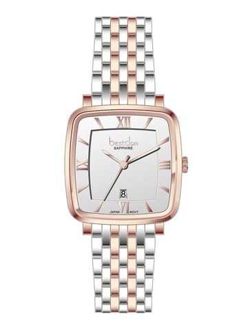 ĐỒNG HỒ BESTDON BD99304G-B05 Nam Dây thép 316L Máy Quartz Sapphire Size 38x37mm 3ATM