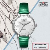 ĐỒNG HỒ NEWSKY NS5002L.L03 Nữ Máy quartz Kính sapphire Size 28mm 3ATM