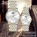 ĐỒNG HỒ NEWSKY NS5005L.S03 Nữ máy quartz kính sapphire size 30mm 3ATM