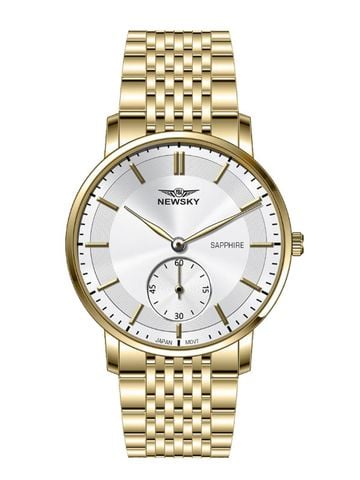 ĐỒNG HỒ NEWSKY NS5007G-S04 Nam Máy quartz Kính sapphire 3ATM