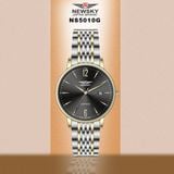 ĐỒNG HỒ NEWSKY NS5010G.S04 Nam máy quartz kính sapphire size 38mm 3ATM