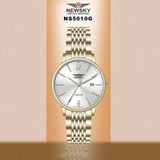 ĐỒNG HỒ NEWSKY NS5010G.S05 Nam máy quartz kính sapphire size 38mm 3ATM