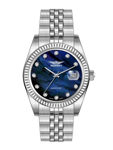 ĐỒNG HỒ NEWSKY NS5023G.S02 Nam máy quartz kính sapphire size 40mm 3ATM