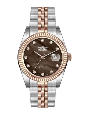 ĐỒNG HỒ NEWSKY NS5023G.S06 Nam máy quartz kính sapphire size 40mm 3ATM