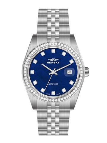 ĐỒNG HỒ NEWSKY NS5026G.S02 Nam máy quartz kính sapphire size 40mm 3ATM