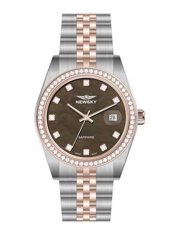 ĐỒNG HỒ NEWSKY NS5026G.S04 Nam máy quartz kính sapphire size 40mm 3ATM