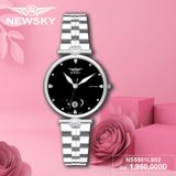 ĐỒNG HỒ NEWSKY NS5501L.S02 Nữ máy quartz kính sapphire size 30mm 3ATM