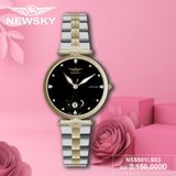 ĐỒNG HỒ NEWSKY NS5501L.S03 nữ máy quartz kính sapphire size 30mm 3ATM