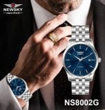 ĐỒNG HỒ NEWSKY NS8002G.S02 Nam máy automatic Kính sapphire Size 40mm 5ATM