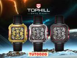 ĐỒNG HỒ TOPHILL TUT002G.PB2958 Nam Máy automatic Sapphire 5ATM