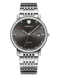 ĐỒNG HỒ TOPHILL TA033G.S1152 Nam dây thép 316L máy Quartz kính Sapphire Size 39mm 3ATM