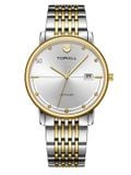 ĐỒNG HỒ TOPHILL TA033G.S6252 Nam dây Thép 316L máy Quartz kính Sapphire Size 39mm 3ATM