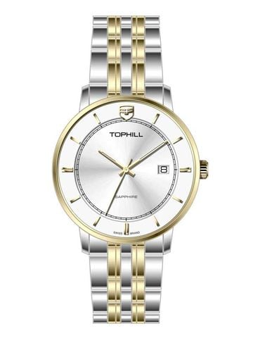 ĐỒNG HỒ TOPHILL TA037G.S6652 Nam Máy Quartz(pin) Kính sapphire Size 40mm 5ATM