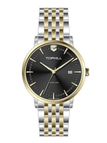 ĐỒNG HỒ TOPHILL TA038G.S6152 Nam Máy Quartz(pin) Kính sapphire Size 40mm 5ATM