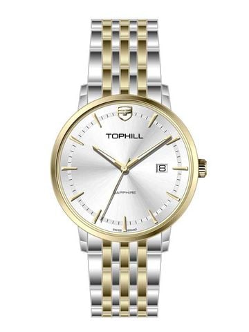 ĐỒNG HỒ TOPHILL TA038G.S6652 Nam Máy Quartz(pin) Kính sapphire Size 40mm 5ATM