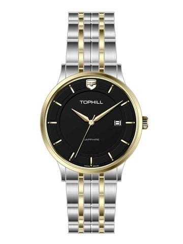 ĐỒNG HỒ TOPHILL TA039G.S6152 Nam Máy Quartz(pin) Kính sapphire Size 40mm 5ATM