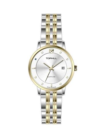 ĐỒNG HỒ TOPHILL TA052L.S6682 Nữ Máy Quartz(pin) Kính sapphire Size 30mm 5ATM