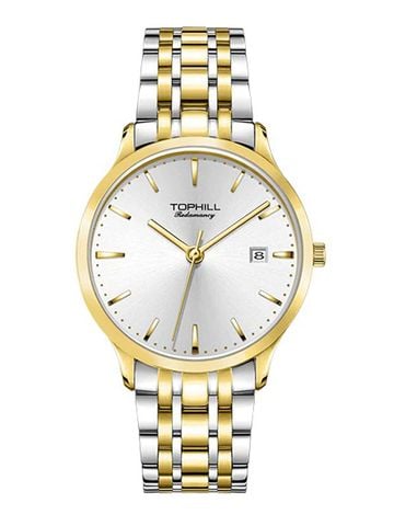 ĐỒNG HỒ TOPHILL TA055G.S2652 Nam máy quartz kính sapphire size 39mm 3ATM