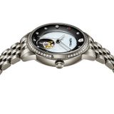 ĐỒNG HỒ TOPHILL TE035L.M9638 Nữ dây Thép 316L máy Automatic kính Sapphire Size 31mm 5ATM