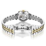 ĐỒNG HỒ TOPHILL TE039L.S6238 Nữ dây Thép 316L máy Automatic kính Sapphire Size 28mm 5ATM
