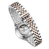 ĐỒNG HỒ TOPHILL TE039L.S7238 Nữ dây Thép 316L máy Automatic kính Sapphire Size 28mm 5ATM