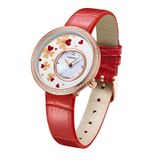 ĐỒNG HỒ TOPHILL TE056L.PR32A7 Nữ Dây da máy Quartz kính Sapphire Size 32,5mm 5ATM