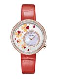 ĐỒNG HỒ TOPHILL TE056L.PR32A7 Nữ Dây da máy Quartz kính Sapphire Size 32,5mm 5ATM