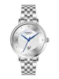 ĐỒNG HỒ TOPHILL TE062L.M1687 Nữ Máy quartz(pin) Dây thép 316L Kính sapphire 5ATM