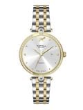 ĐỒNG HỒ TOPHILL TE063L.M6657 Nữ Máy quartz(pin) Dây thép 316L Kính sapphire 5ATM