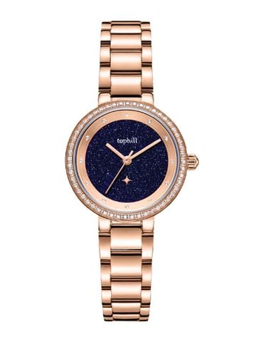 ĐỒNG HỒ TOPHILL TH003L.M3332 Nữ máy quartz kính sapphire size 28mm 5ATM