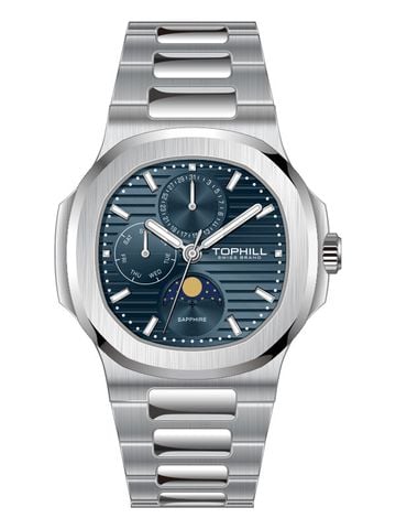 ĐỒNG HỒ TOPHILL TL028G.S1352 Nam máy quartz kính sapphire 5ATM