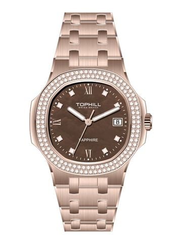 ĐỒNG HỒ TOPHILL TL029L.M3862 Nữ máy quartz kính sapphire Size 34cm 5ATM