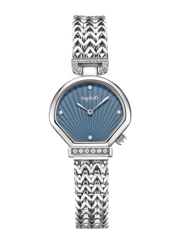 ĐỒNG HỒ TOPHILL TOC001L.S1332 Nữ máy quartz kính sapphire size 27x30mm 3ATM