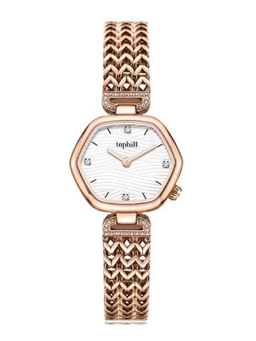 ĐỒNG HỒ TOPHILL TOC002L.S1A32 Nữ Kính sapphire size 27x23,5mm 3ATM