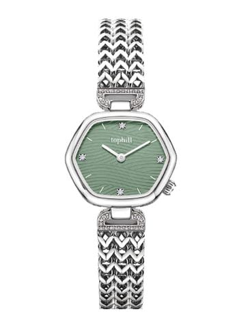 ĐỒNG HỒ TOPHILL TOC002L.S3232 Nữ Kính sapphire size 27x23,5mm 3ATM