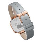 ĐỒNG HỒ TOPHILL TS003L.PA3292 Nữ dây da máy Quartz kính Sapphire Size 27x27mm 3ATM