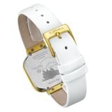 ĐỒNG HỒ TOPHILL TS003L.PW2292 Nữ Dây da Máy Quartz kính Sapphire Size 27x27mm 3ATM