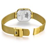 ĐỒNG HỒ TOPHILL TS003L.S2292 Nữ dây Lưới máy Quartz kính Sapphire Size 27x27mm 3ATM