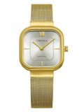 ĐỒNG HỒ TOPHILL TS003L.S2292 Nữ dây Lưới máy Quartz kính Sapphire Size 27x27mm 3ATM