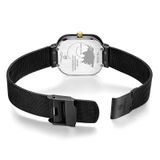 ĐỒNG HỒ TOPHILL TS003L.S5192 Nữ dây Lưới máy Quartz kính Sapphire Size 27x27mm 3ATM