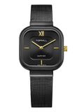 ĐỒNG HỒ TOPHILL TS003L.S5192 Nữ dây Lưới máy Quartz kính Sapphire Size 27x27mm 3ATM
