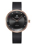 ĐỒNG HỒ TOPHILL TS006L.PB3037 Nữ dây Lưới máy Quartz kính Sapphire Size 33mm 3ATM