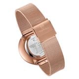 TOPHILL TS006L.S3637 Nữ, dây Lưới, vỏ Thép 316L, máy Quartz, kính Sapphire, chịu nước 3ATM